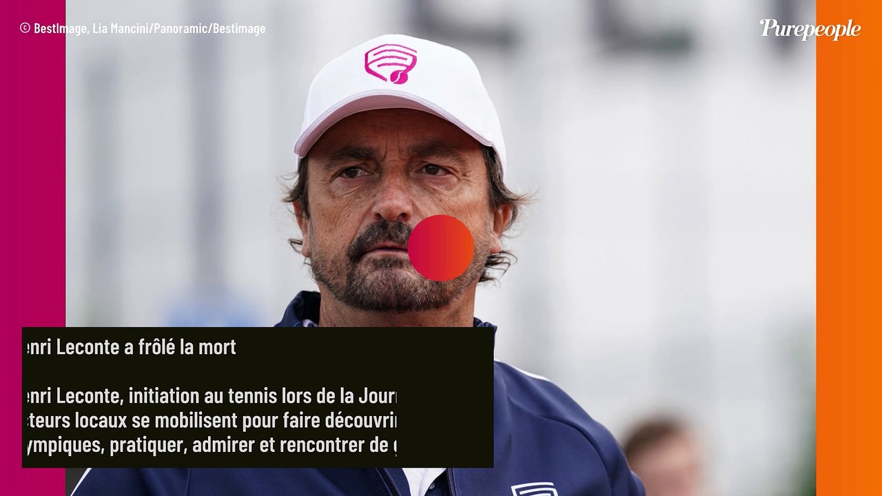 "Pris de vomissements" : Henri Leconte a frôlé la mort, une maladie foudroyante décelée