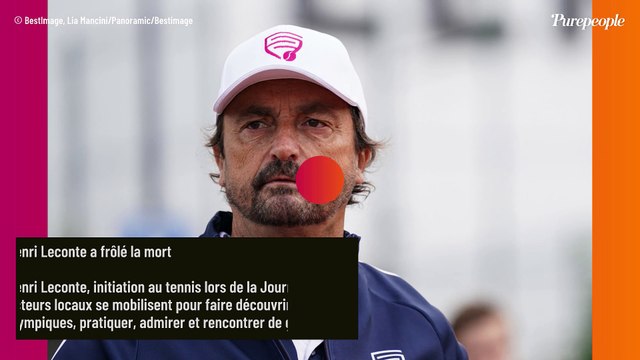 Pris de vomissements : Henri Leconte a frôlé la mort, une maladie foudroyante décelée