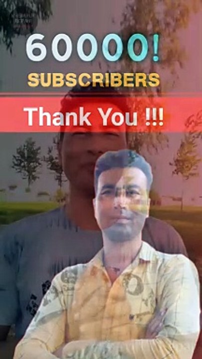 60K Subscriber Complete | Thank You  So Much Friends | shorts