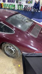 إنقاذ بورش موديل 1968 بعد إهملاها لسنوات