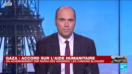 Les Palestiniens attendent désespérément l'aide humanitaire promise à Gaza