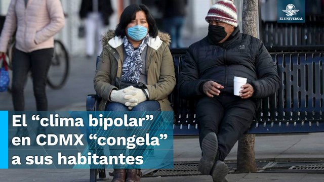 Baja la temperatura dos grados y capitalinos sacan sus ropas invernales
