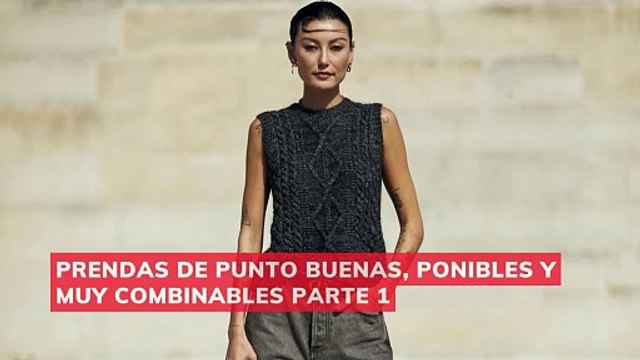prendas de punto buenas, ponibles y muy combinables PARTE 1