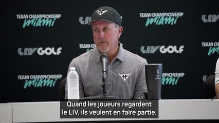 LIV Golf - Mickelson : "Beaucoup de joueurs veulent rejoindre le LIV"