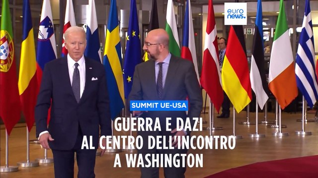 Acciaio, alluminio e guerra in Medio Oriente: i temi del vertice Usa-Ue