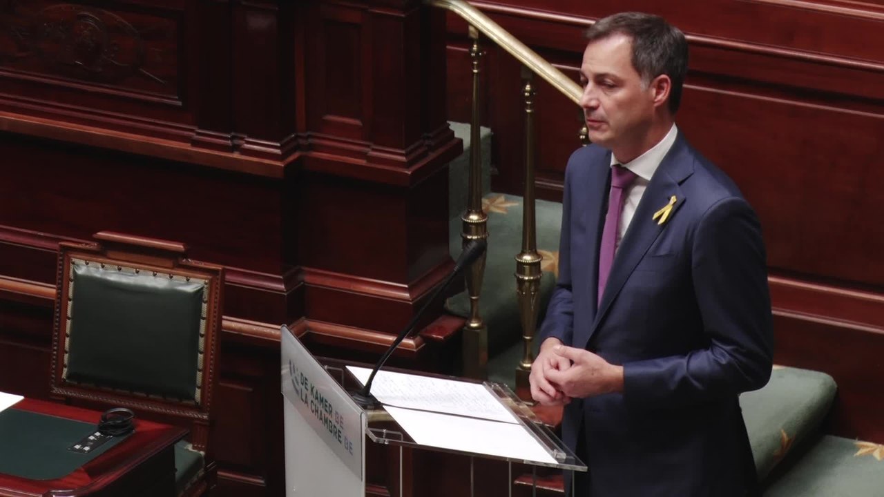 Conflit israélo-palestinien : "Le processus de paix est plus éloigné que jamais" (De Croo)
