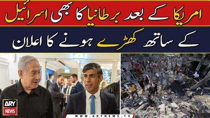 UK PM Rishi Sunak vows to stand with Israel in 'darkest hour'