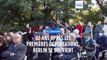 82 ans après les premières déportations de Juifs, Berlin se souvient
