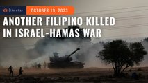Philippines confirms another national killed in Israel-Hamas war