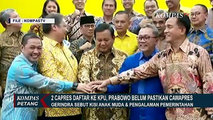 Gerindra Ungkap Kisi-Kisi Cawapres Prabowo Subianto: Muda dan Berpengalaman di Pemerintahan