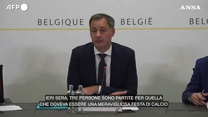 Attacco a Bruxelles, il premier belga: "Il terrorismo non ci sconfiggera' mai"