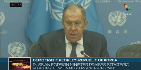 Russian Foreign Minister meets with North Korean President