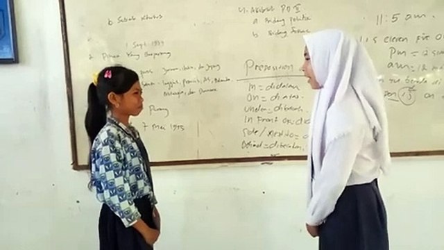 Praktik Percakapan sehari-hari Mata Pelajaran Bahasa Inggris Kelas 9