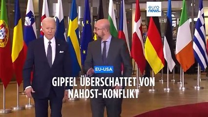 Nahostkonflikt droht EU-USA-Gipfel in Washington zu überschatten