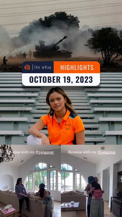 Rappler's highlights: Israel-Hamas war, Bianca Bustamante, Kris Aquino & Kim Chiu | The wRap | October 19, 2023