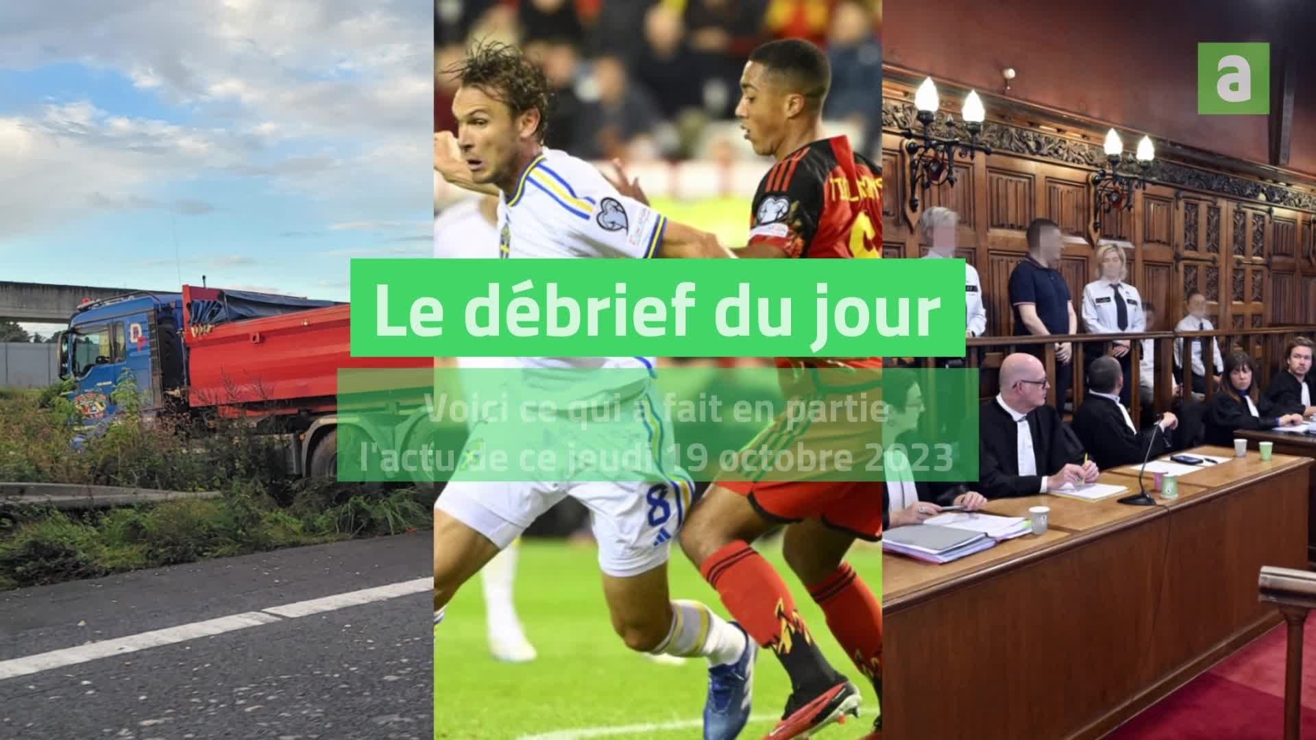 Le débrief du 19 octobre 2023