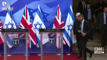 Netanyahu ile görüşen Sunak'tan İsrail'e destek mesajı: "Sizin kazanmanızı istiyoruz”