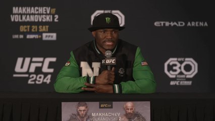 Welterweight champion Kamaru Usman looking for statement ufc middleweight win against unbeaten Chimaev