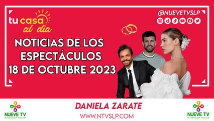 Noticias de los espectáculos 18 de Octubre 2023