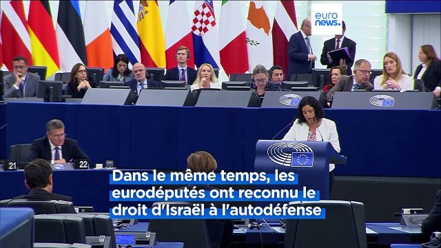 Les députés européens demandent une pause humanitaire pour mettre fin au massacre de Gaza