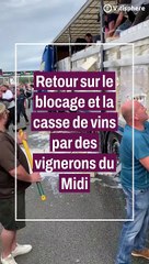 Retour sur la manifestation agitée des vignerons du Midi à la frontière espagnole