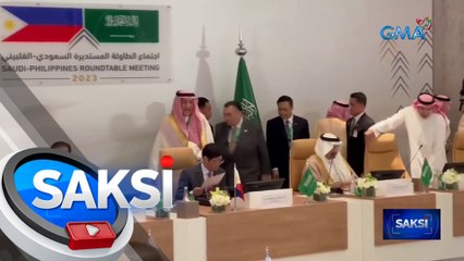 Saudi Aramco, pinag-aaralan ang pangmatagalang supply arrangements para sa produktong petrolyo sa Pilipinas | Saksi