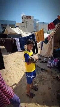 بالفيديو... أول مخيم للاجئين في غزة جراء عدوان الاحتلال المتواصل
