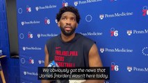 'Maybe Harden had something to do' - Embiid breaks silence on 76ers absence