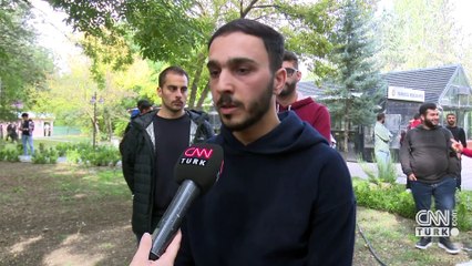 Ankara'da okuyan Filistinli öğrencilerin aklı Gazze'de