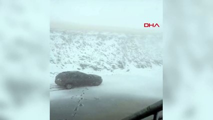 BİNGÖL'ÜN YÜKSEK KESİMLERİNDE KAR ETKİLİ OLDU