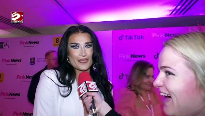 EXCLUSIVE:Tomora Thomas gets compared to Demi Moore