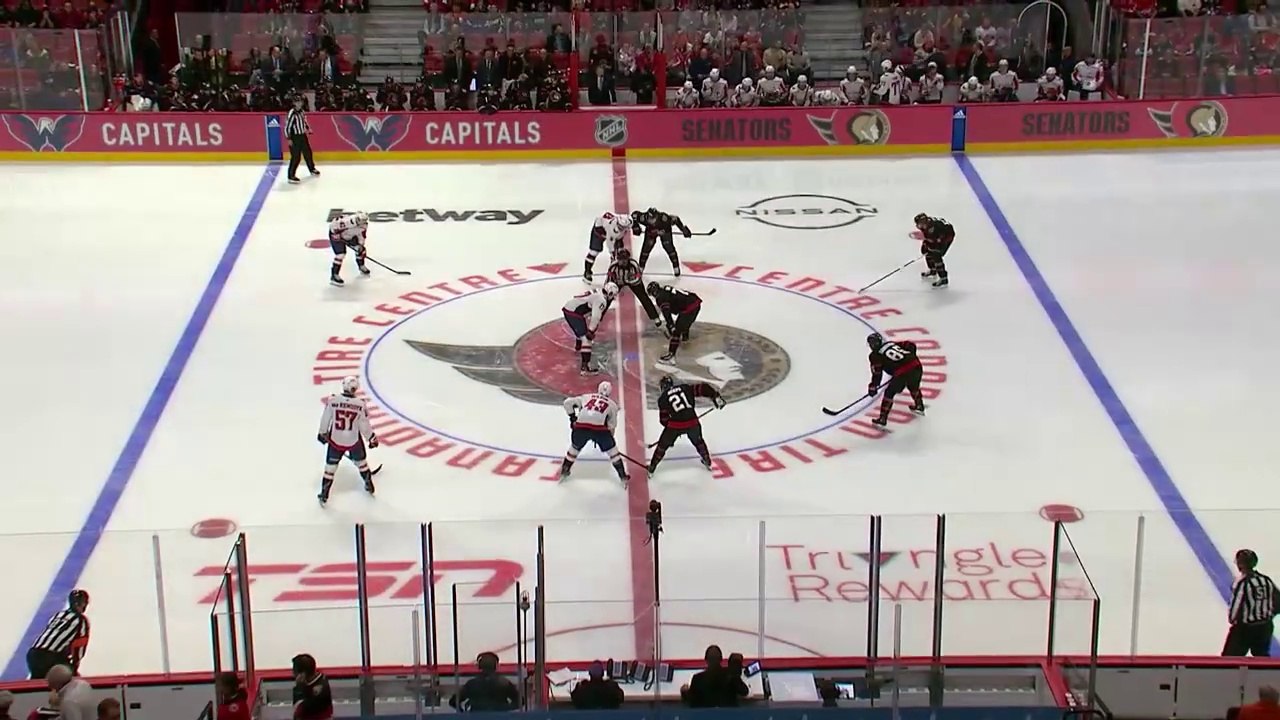 NHL - Washington Capitals @ Ottawa Senators - 18.10.2023 - Period 2
