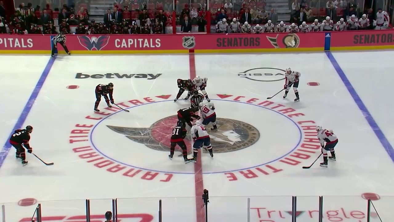 NHL - Washington Capitals @ Ottawa Senators - 18.10.2023 - Period 1