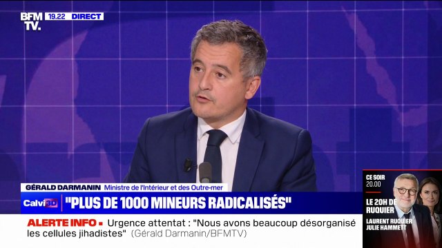 Gérald Darmanin: On a expulsé plus de 922 fichés S radicalisés