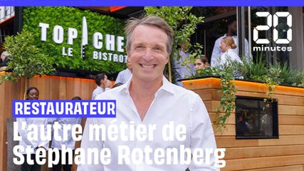 Restaurateur, le deuxième métier du présentateur de Top Chef Stéphane Rotenberg