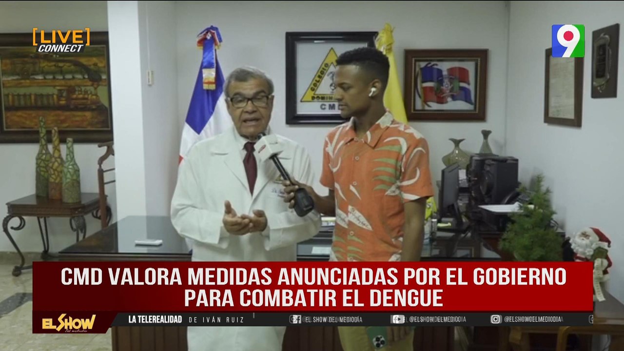 Senén Caba “Pudimos haber tomado medidas contra el dengue desde inicio de año” |El Show del Mediodía