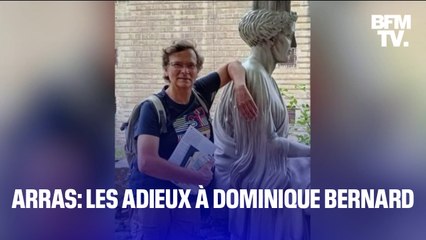 Arras: les adieux à Dominique Bernard