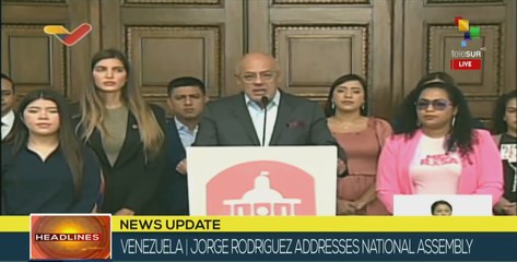 President of National Assembly rejects interference in Venezuela's internal affairs