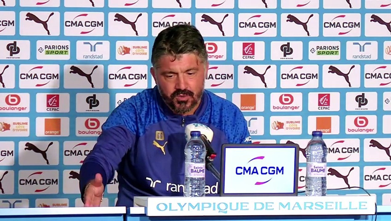 OM: Gattuso raconte comment il a préparé Nice-OM