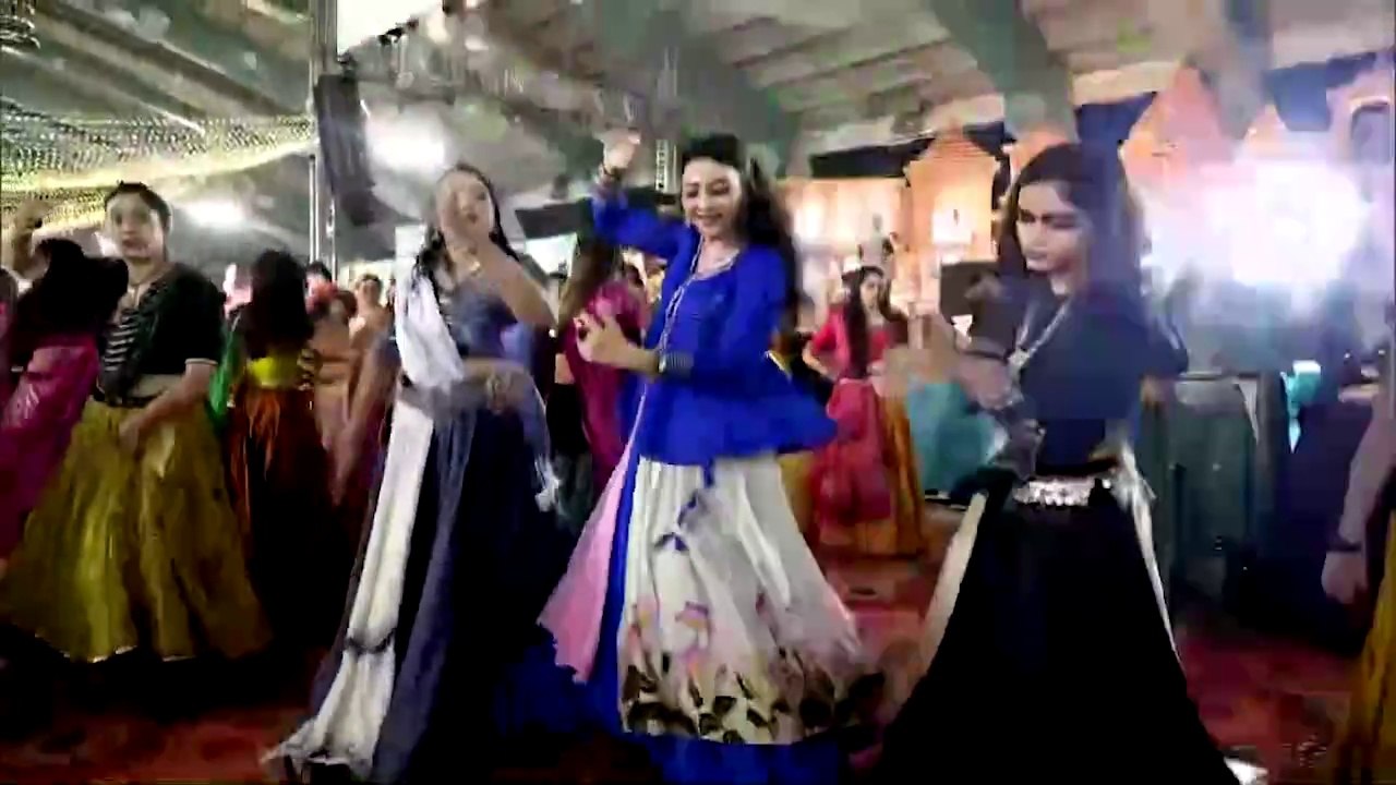 Garba Musical Dance Performance in Navratri Festival at Surat