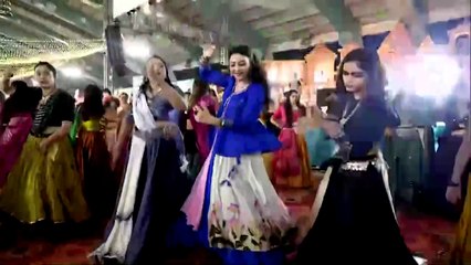 Garba Musical Dance Performance in Navratri Festival at Surat