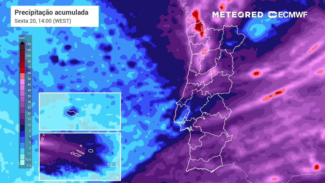 Após a Depressão Aline, prevê-se descida generalizada das temperaturas e... outra depressão à vista?