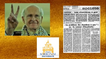 Les Anecdotes (3) de Robert Faurisson