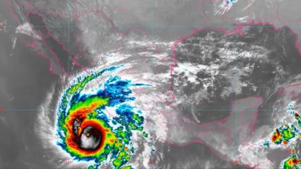 El huracán Norma se fortalece a categoría 4 y se dirige a México con vientos sostenidos de 215 kilómetros