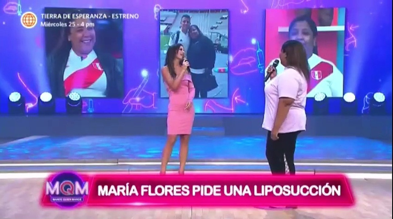 Mamá de Yoshimar Yotún pide liposucción.