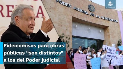 Justifica AMLO fideicomisos para Fuerzas Armadas; son distintos a los del PJF