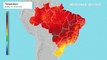 Onda de calor mantém extremos de temperatura no Brasil Central