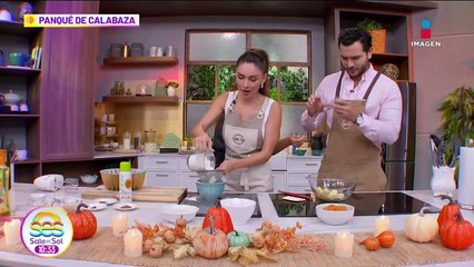 Prepara rico panqué de calabaza con la chef Linda Cherem