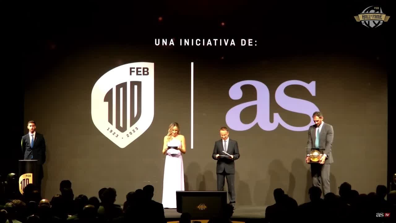 FELIPE REYES entra al HALL OF FAME del BALONCESTO ESPAÑOL