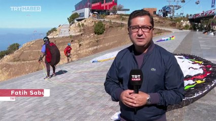 Yamaç paraşütçüleri Ölüdeniz'de buluştu